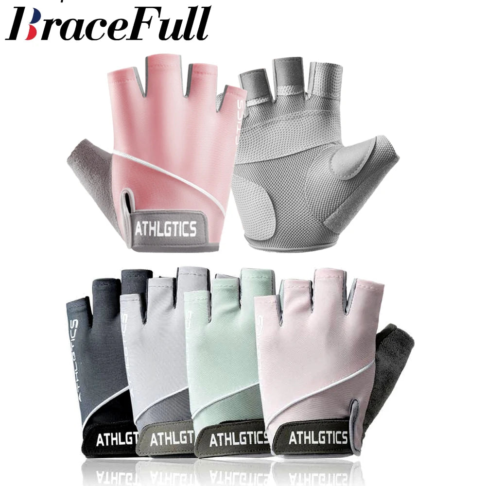 Gym Gloves for Men Women Fitness Weight Lifting Wristband Gloves Body Building Training Sports Exercise Cycling Glove Shockproof