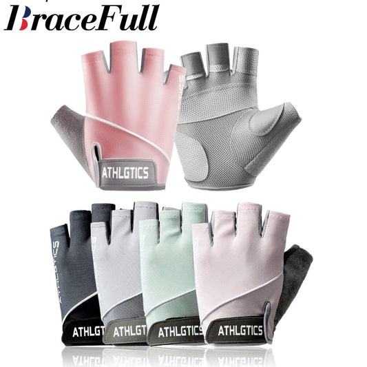 Gym Gloves for Men Women Fitness Weight Lifting Wristband Gloves Body Building Training Sports Exercise Cycling Glove Shockproof
